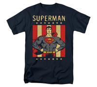 DC Comics - Originals - Superman Retro Liberty - T-Shirt Da Adulto