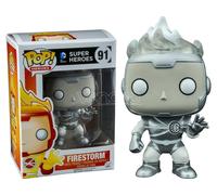 DC Comics Pop Super Heroes Firestorm Lanterna Bianca 9 cm Ediz. Limitata Funko