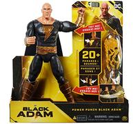 DC Comics Black Adam Personaggio 30 cm con Luci Suoni e Accessori Action Figures