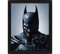 Dc Comics: Pyramid - Batman Arkham Origins - Batman/Joker - Framed 25X20 Cm (3D