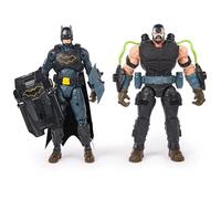 dc comics, Set Battaglia Batman Adventures, Set di Action Figure con Bane e Batman, 14 Accessori Armatura, Giocattoli dei Supereroi da 30 cm per Bambini e Bambine