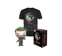 Dc Comics Set Figure Pop e T-Shirt The Joker Tg M Funko