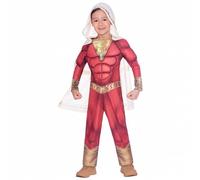 DC COMICS Shazam! Costume da bambino 9906 rosso 10-12 Jahre