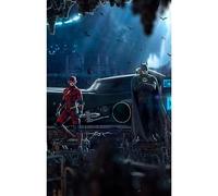 DC Comics statuette Art Scale Deluxe 1/10 The Flash Movie Batmobile 31 cm