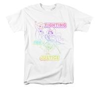 DC Comics - Supereroe Ragazze - Combattimento Per Giustizia - T-Shirt
