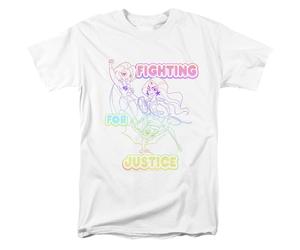 DC Comics - Supereroe Ragazze - Combattimento Per Giustizia - T-Shirt