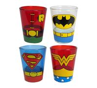 DC Comics Supereroe Uniformi 44.4ml Mini Vetro Set Di 4