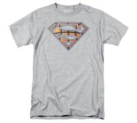 DC Comics - Superman - Basketball Shield - Maglietta Per Adulti