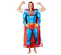 DC Comics Superman E Wonder Woman Dynamic Duo Twinsie Poncho Set