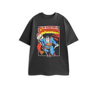 DC Comics Superman Grigio The Adventures of T-shirt a maniche corte Uomini