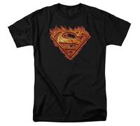 DC Comics - Superman - Hot Metal - T-Shirt A Maniche Corte Unisex Adulti - Nera