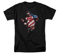 DC Comics - Superman - La Via Americana - T-Shirt Unisex Per Adulti - Nera