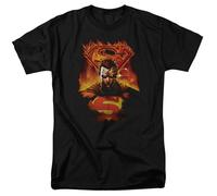 DC Comics - Superman - Man On Fuoco - T-Shirt