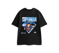 DC Comics Superman Nero Movie T-shirt a maniche corte Uomini