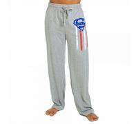DC Comics Superman Pantaloni Pigiama Uomo, Grigio, Taglia Small