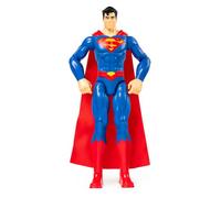 DC Comics SUPERMAN Personaggio Superman 30 cm, con Decorazioni Originali, Mantello e 11 Punti di Articolazione, Giocattoli per Bambini e Bambine, 3+ Anni