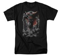 DC Comics - Superman - Sotto Le Nuvole - T-Shirt Unisex Per Adulti - Nera