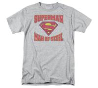DC Comics - Superman - Uomo D'Acciaio Jersey - T-Shirt