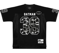 DC Comics Mebatmbts240 T-Shirt, Nero, M Uomo
