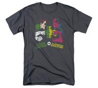 DC Comics T-Shirt Adulto Green Lantern Vs Sinestro Grigio 100% Cotone