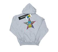 DC Comics Teen Titans Go Felpa con Cappuccio Logo Stella Ragazzi (BI13340)