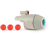 dc comics Teen Titans Go! Meatball Blaster, Cyborg, Include 3 polpette, Suoni del Blaster, Costume per Gioco di Ruolo, Giocattoli per Bambini e Bambine dai 4 Anni in su