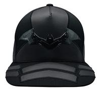DC Comics The Batman Dad Cappellino da baseball per adulti con tesa piatta, taglia unica, nero, Taglia unica
