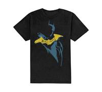 Dc Comics The Batman Yellow Sketch autorizzato Uomo maglietta