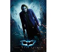 DC Comics - The Dark Knight - Joker - Heath Ledger - Batman - Durevole 43,2 x 24 MightyPrint Wall Art - Non in carta - Licenza ufficiale da collezione