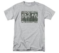 DC Comics - The Freccia - Non Colpevole - Adulto Unisex T-Shirt - Gray