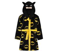 DC Comics Vestaglia Bambino Batman Vestaglia Pile Ragazzo(Nero, 9-10 anni)