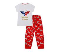DC Comics Warner Bros Wonder - Pigiama corto da donna Blu 50