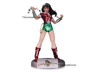DC COMICS - Wonder Woman Holiday Ver. Bombshells Statue Dc Comics