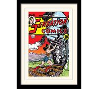 DC Comics Wonder Woman - Stampa incorniciata, 30 x 40 cm