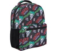 DC Comics Zaino per bambini, motivo: Batman, Superman, The Joker, per ragazzi e ragazze, per la scuola