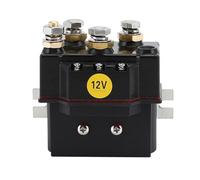 DC Contactor 400A 2PDT 12V 24V 36V 48V 60V Silver Alloy Electric Winch to Control the Forward And Reverse Rotation Of Motor(12V)