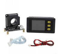 DC Coulomb Meter con tecnologia sensore Hall bidirezionale e display LCD a colori per tensione in tempo reale AH e monitoraggio della potenza fino a 500 A (200 A)