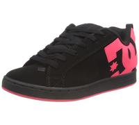 DC Court Graffik - Scarpe da Skate Casual da Donna, Nero/Rosa Acceso., 40 EU