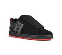 DC Court Graffik SQ Scarpe Skate - Nero/Grigio/Rosso, Uomo
