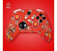 FR-TEC Set de Funda de Silicona y Grips para Mando de Xbox Series X/S - Diseño Flash - Lisa y Aterciopelada - Grips con Relie