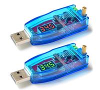 DC-DC da 5 V a 3,3 V 9 V 12 V 24 V USB Step UP/Down Modulo di alimentazione Convertitore boost buck regolabile Uscita DC 1.0 V-24 V con custodia