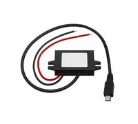 DC DC Step Down 12V to 5V 3A Micro USB Converter Car Charger Cigarette Lighter Mini USB Buck Converter(MINI USB,5V)