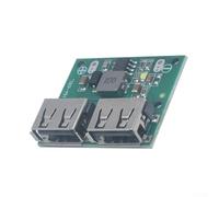 DC-DC Step-Down 6V-40V su 5V 3A con doppia uscita USB, regolatore di carica solare per auto, camper, barca, convertitore di corrente compatto per smartphone, tablet, power bank (doppia USB)