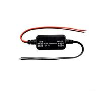 DC-DC Step-Down Convertitore 12V a 5V 3A 15W Regolatore di Tensione Impermeabile IP67 con Protezione da Sovraccarico per Auto Marine Strisce LED GPS Industria Nero