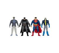 Dc Direct Action Figure 4-pack Superman, Joker, Batman e Figlio 7Cm Mcfarlane To