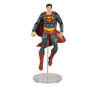 Mcfarlane Toys Superman + Comic Black Adam Dc Comics Figure 17 Cm Blu