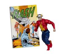 DC Direct Page Punchers Action Figure The Flash Jay Garrick (The Flash #123) (Red Platinum Edition) 18 cm