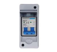 DC Disconnect Switch 1000V 40A Solar PV DC IP65 Distribution Box Isolation Switch Photovoltaic Solar Panel Grid Connected System Transparent Cover Miniature Circuit BreakerF