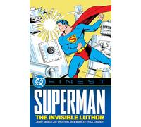 Jerry Siegel Joe Shuster DC Finest: Superman: The Invisible Luthor (Tascabile)
