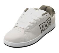 DC GAVELER SE Mens Skate Trainers Off White Green - 40.5 EU